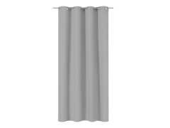 RIDEAU OCCULTANT ANNALISE 140X280 GRANIT 3 GRIS MOYEN