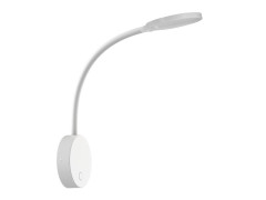 APPLIQUE STARLA LED +INTERRUPTEUR 480LM 3000K METAL BLANC INSPIRE