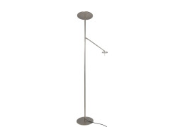 LAMPADAIRE AVEC LISEUSE MIRASOL LED H180CM INSPIRE NICKEL