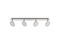 BARRE 4 SPOTS LOOB 450LM CHROME INSPIRE