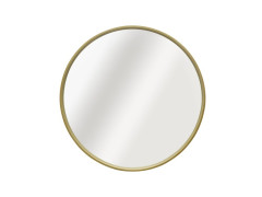 MIROIR NORDIK DIAM. 62CM BOIS FRENE NATUREL INSPIRE