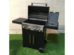 BARBECUE GAZ 13KW 4 + 1 BRULEUR