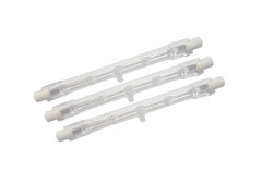 AMPOULE HALOGENE TUBE CRAYON R7S 118MM 116W 2900K LEXMAN X3