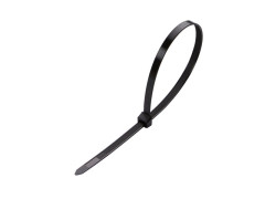 COLLIERS 7.5X350 MM NOIR LEXMAN LOT DE 100