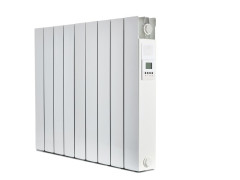RADIATEUR INERTIE SECHE CONNECTE 2000W VOLUPTA VERTICAL BLANC