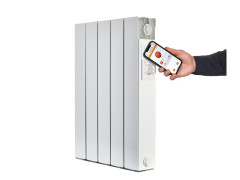 RADIATEUR INERTIE SECHE CONNECTE 1000W EDEN BLANC