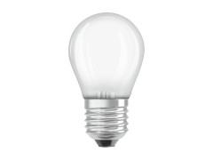 AMPOULE LED SPHERIQUE E27 40W  OPALIN BLC FRD INTENSITE VARIABLE OSRAM
