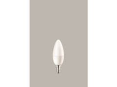 AMPOULE LED FLAMME E14 20W OPAQUE BLANC CHAUD ATTRALUX