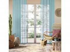 VOILAGE GIANI 140X240 BLEU FUME