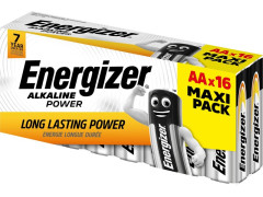 LOT DE 16 PILES ALCALINE LR6 AA POWER ENERGIZER