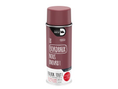 PEINTURE AEROSOL RELOOK TOUT BORDEAUX SATINE 0.4L