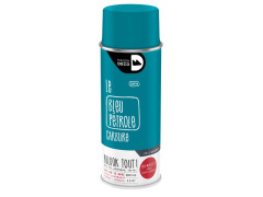 PEINTURE AEROSOL RELOOK TOUT BLEU PETROL SATINE 0.4L