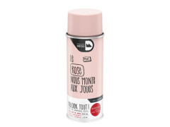 PEINTURE AEROSOL RELOOK TOUT ROSE MAT 400ML