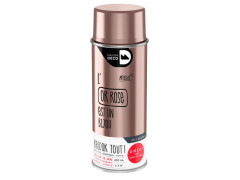 PEINTURE AEROSOL RELOOK TOUT OR ROSE METALLISE 0.400L