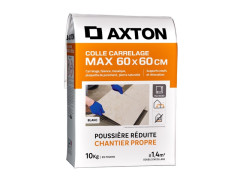 COLLE POUDRE AXTON MAX 60X60CM BLANC 10KG