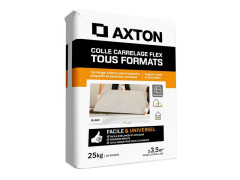COLLE POUDRE AXTON TOUS FORMATS BLANC 25KG