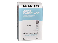 JOINT POUDRE AXTON SUP 3MM BLANC 2KG