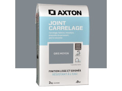 JOINT POUDRE AXTON SUP 3MM GRIS MOYEN2KG