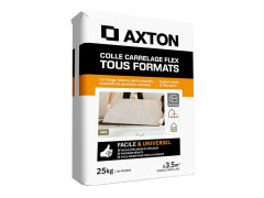 COLLE POUDRE AXTON TOUS FORMATS GRIS 25KG
