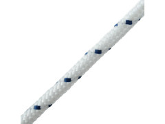 CORDE POLYPROPYLENE TRESSE DIAMANT BLANC DIAM. 6MM L. 15M STANDERS