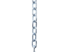 CHAINE ACIER ZINGUE MAILLE COURTE D10MM LONGUEUR 1M 630KG STANDERS