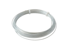 CABLE ACIER BRUT D1MM LONGUEUR 10M STANDERS