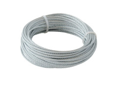 CABLE ACIER BRUT D2MM LONGUEUR 10M STANDERS