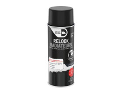 PEINTURE AEROSOL RELOOK TOUT NOIR SATINE 0.400L