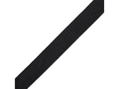 SANGLE POLYPROPYLENE NOIRE LARGEUR 25MM X LONGUEUR 5M STANDERS