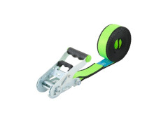 SANGLE À CLIQUET LARGEUR 38MM X LONGUEUR 5M VERT 1100KG STANDERS