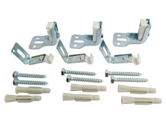 FIXATION POUR RADIATEUR PANNEAU ACIER JEU DE 3
