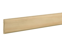CHAMPLAT EN PIN 2 BORDS ARRONDI 240X40X10