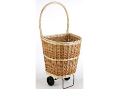 CHARIOT A BOIS ESCAPADE H60/99 CM AVEC ANSE