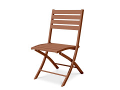CHAISE DE JARDIN EN ALUMINIUM DCB GARDEN MARIUS ROUGE