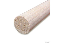 TOURILLON HETRE LISSE DIAMETRE 6MM X LONGUEUR 1 METRE