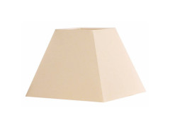 ABAT-JOUR INSPIRE FORME CARRE LONGUEUR 32CM BLANC IVOIRE 3