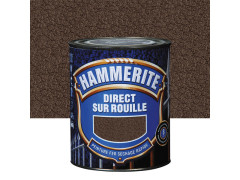 PEINTURE FER CHATAIGNE MARTELE HAMMERITE 2,5L
