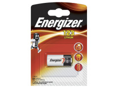 PILE PHOTO 3V CR123A LITHIUM ENERGIZER