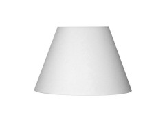 ABAT-JOUR INSPIRE FORME EMPIRE DIAMETRE 40CM BLANC BLANC 0
