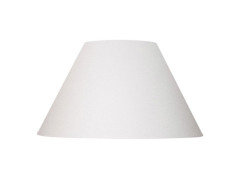 ABAT-JOUR FORME EMPIRE DIAMETRE 50CM BLANC BLANC 0