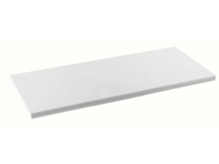 TABLETTE MELAMINE 80X20CM EPAISSEUR 18MM BLANCHE