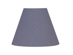 ABAT-JOUR FORME EMPIRE DIAMETRE 14 PINCE GRIS GALET 3