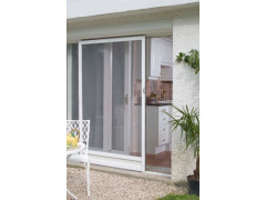 MOUSTIQUAIRE PORTE COULISSANTE H240XL240 BLANC