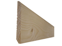 PLINTHE SAPIN BORD ARONDI 9X70X2100 MM