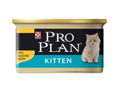 PATEE CHATON PRO PLAN EN MOUSSE RICHE EN POULET 85G