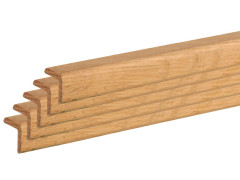 BAGUETTE ANGLE PIN 28 X 28 MM LONGUEUR 1.98 METRE LOT DE 5