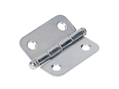 CHARNIERE DECO ACIER LAITON 50X40/2