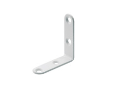 EQUERRE DE CHAISE ACIER BLANC 30/15