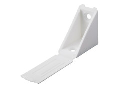 RACCORD ANGLE PLASTIQUE BLANC 40X40X25 X4