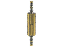 PAUMELLE UNIVERSELLE DECO ACIER BRUT 40X10 X2